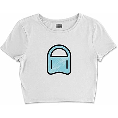 Bona Basics , Digital tryckt basic t-shirt för damer,% 100 bomull, vit, ledig, damtoppar, storlek: XL, Vit, XL Kort Bona Basics , Digital tryckt basic t-shirt för damer,% 100 bomull, vit, ledig, damtoppar, storlek: XL, Vit, XL Kort