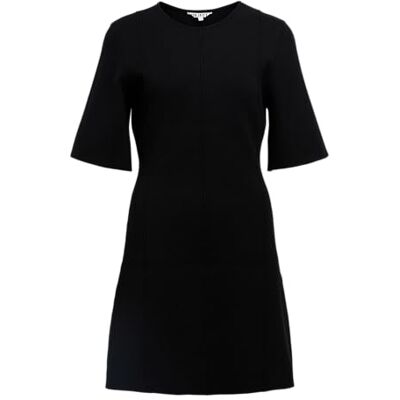 Object Objreynard 2/4 Re Short Dress Noos, svart, S Object Objreynard 2/4 Re Short Dress Noos, svart, S