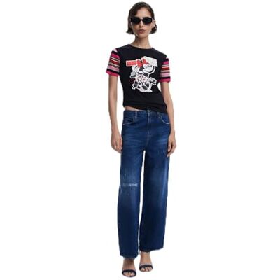 Desigual TS_Minnie 2000 Svart, M, svart, M Desigual TS_Minnie 2000 Svart, M, svart, M