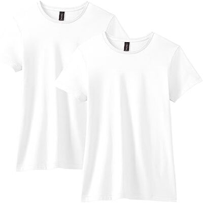 Gildan T-shirt för kvinnor (förpackning med 2) Gildan T-shirt för kvinnor (förpackning med 2)