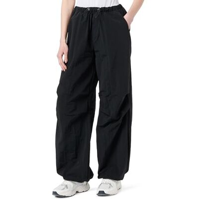 Koton dam parachute cargofickor relax fit byxor, Svart (999), 34 SE Koton dam parachute cargofickor relax fit byxor, Svart (999), 34 SE
