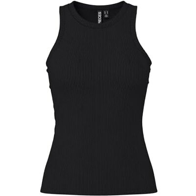 PIECES Top dam, svart, L PIECES Top dam, svart, L