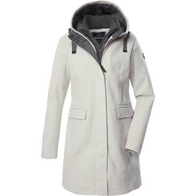G.I.G.A. DX Dam parka/ullrock med huva och avtagbar gilet GW 19 WMN PRK, ljusgråmelång, 42, 43351-000 G.I.G.A. DX Dam parka/ullrock med huva och avtagbar gilet GW 19 WMN PRK, ljusgråmelång, 42, 43351-000