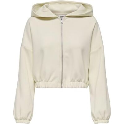 ONLY Onlscarlett Ls elastisk dragkedja huva SWT Noos, Björk, XS ONLY Onlscarlett Ls elastisk dragkedja huva SWT Noos, Björk, XS