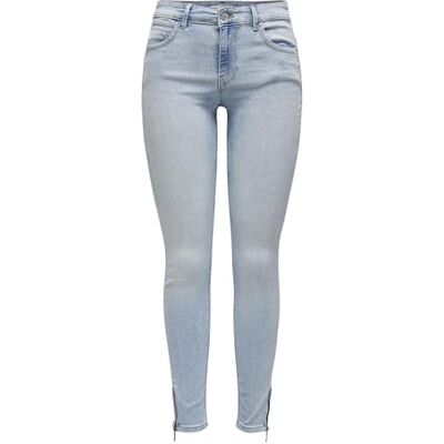 ONLY Onlkendell Reg Sk Ankle DNM Tai239 Noos, Ljus medium blå denim, 26W x 34L ONLY Onlkendell Reg Sk Ankle DNM Tai239 Noos, Ljus medium blå denim, 26W x 34L