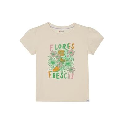 Noppies flickor t-shirt Nikiski kortärmad t-shirt, Beige/Huid P873, 104 Noppies flickor t-shirt Nikiski kortärmad t-shirt, Beige/Huid P873, 104