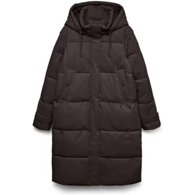 VERO MODA Vmmargaret Long Coat Ga Noos, Choklad tårta, S VERO MODA Vmmargaret Long Coat Ga Noos, Choklad tårta, S