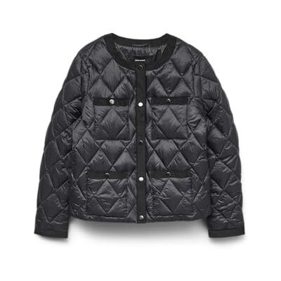 VERO MODA dam Vmviviane Short Jacka Ga, svart, x_l, svart, x_l VERO MODA dam Vmviviane Short Jacka Ga, svart, x_l, svart, x_l
