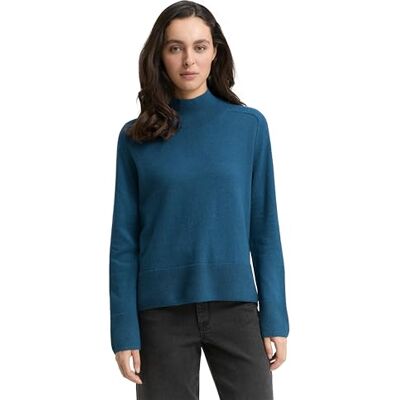 TOM TAILOR damtröja, 38879 – Mörk petroleummelerad, 3XL TOM TAILOR damtröja, 38879 – Mörk petroleummelerad, 3XL