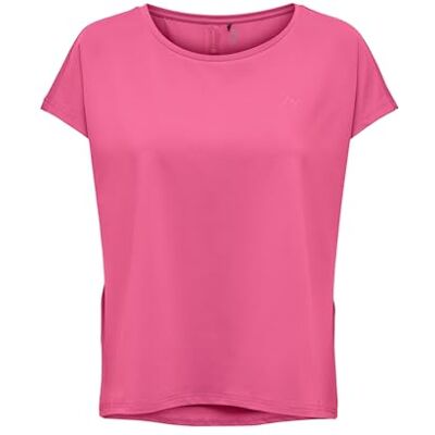 ONLY Onpaubree On Ss bat lös t-shirt Noos t-shirt, Azalea rosa, S ONLY Onpaubree On Ss bat lös t-shirt Noos t-shirt, Azalea rosa, S