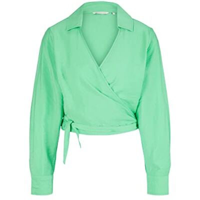TOM TAILOR Denim Damer Blus 1035431, 11052 Strong Green, L TOM TAILOR Denim Damer Blus 1035431, 11052 Strong Green, L