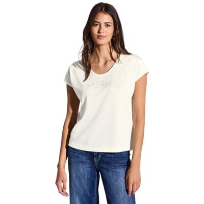 Street One dam A323174 Linne-look Wording Shirt Street One dam A323174 Linne-look Wording Shirt