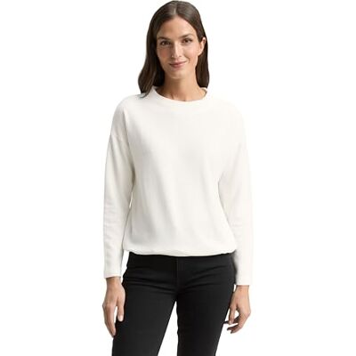 TOM TAILOR Damtröja, 10315 viskande vit, 3XL TOM TAILOR Damtröja, 10315 viskande vit, 3XL