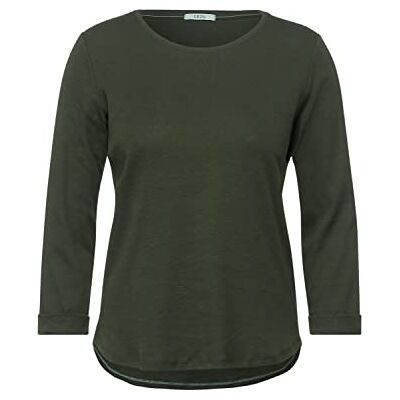 Cecil T-shirt för kvinnor, Användbar oliv, XS Cecil T-shirt för kvinnor, Användbar oliv, XS
