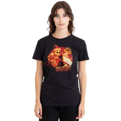 The Nightmare Before Christmas Good Scares Towards All Ladies T-shirt, svart, Large, Svart, L The Nightmare Before Christmas Good Scares Towards All Ladies T-shirt, svart, Large, Svart, L