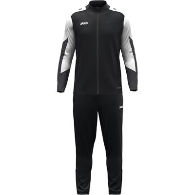 JAKO Unisex polyesterdräkt Dynamic, svart/vit/antracit, XXL JAKO Unisex polyesterdräkt Dynamic, svart/vit/antracit, XXL
