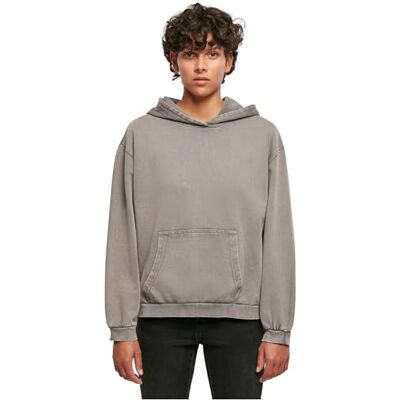 Build Your Brand Bygg ditt märke ladies Acid tvättad oversize huvtröja, damtröja av bomull med huva och känguruficka, storlekar XS-5XL, asfalt, L Build Your Brand Bygg ditt märke ladies Acid tvättad oversize huvtröja, damtröja av bomull med huva och känguruficka, storlekar XS-5XL, asfalt, L