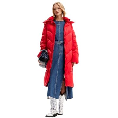 Desigual PADDED_COPENHAGUE, 3092 ROJO, XS, röd, XS Desigual PADDED_COPENHAGUE, 3092 ROJO, XS, röd, XS