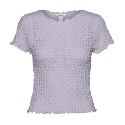 VERO MODA VMSHELBY SS O-hals kort topp VMA NOOS, Misty lila, M VERO MODA VMSHELBY SS O-hals kort topp VMA NOOS, Misty lila, M