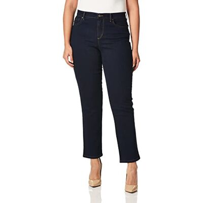 Gloria Vanderbilt Dam Amanda Classic avsmalnande jeans, Rinse Noir, 6 kort, Skölj noir, 32 SE/Kort Gloria Vanderbilt Dam Amanda Classic avsmalnande jeans, Rinse Noir, 6 kort, Skölj noir, 32 SE/Kort