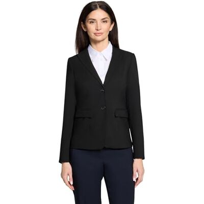 Betty Barclay kort blazer för kvinnor, långärmad, svart, 46 Betty Barclay kort blazer för kvinnor, långärmad, svart, 46