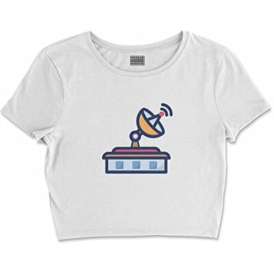 Bona Basics , Digital tryckt basic t-shirt för damer,% 100 bomull, vit, ledig, damtoppar, storlek: S, Vit, S Kort Bona Basics , Digital tryckt basic t-shirt för damer,% 100 bomull, vit, ledig, damtoppar, storlek: S, Vit, S Kort
