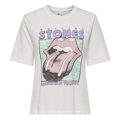 ONLY Onlrolling Stones Life S/S Top Box JRS, Molndansare, S ONLY Onlrolling Stones Life S/S Top Box JRS, Molndansare, S