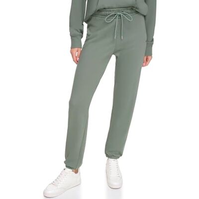 DKNY dam metallic logo Everyd sweatpants, Anka grön, XS DKNY dam metallic logo Everyd sweatpants, Anka grön, XS
