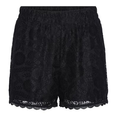 PIECES Dam Pcolline Mw Noos shorts, svart, XL PIECES Dam Pcolline Mw Noos shorts, svart, XL