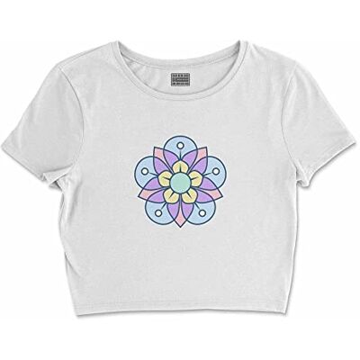 Bona Basics , Digital tryckt basic t-shirt för damer,% 100 bomull, vit, ledig, damtoppar, storlek: S, Vit, S Kort Bona Basics , Digital tryckt basic t-shirt för damer,% 100 bomull, vit, ledig, damtoppar, storlek: S, Vit, S Kort