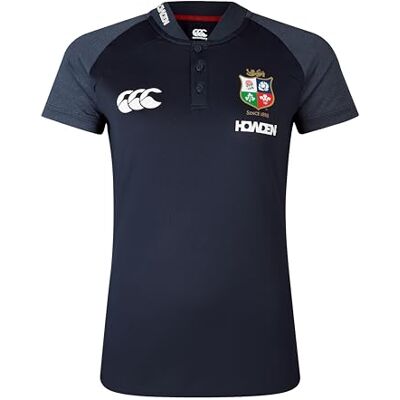 Canterbury dam brittiska och irländska lejon polo-t-shirt, mörk safir, 8 Canterbury dam brittiska och irländska lejon polo-t-shirt, mörk safir, 8