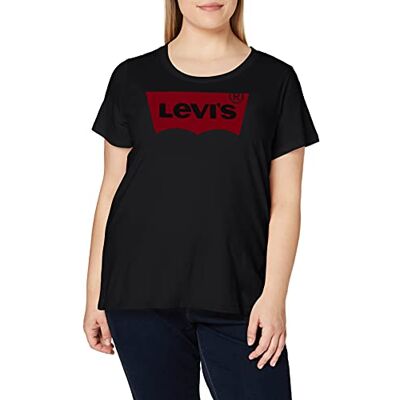 Levi's dam T-Shirt Plus Size Perfect Tee, Stonewashed Black, 3XL Levi's dam T-Shirt Plus Size Perfect Tee, Stonewashed Black, 3XL
