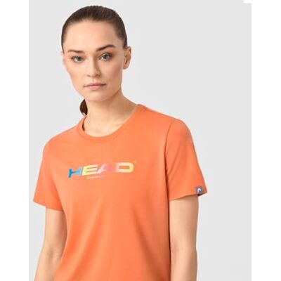 HEAD Rainbow T-shirt dam, campfire orange HEAD Rainbow T-shirt dam, campfire orange