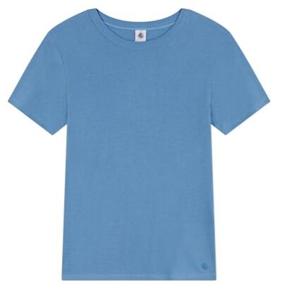 Petit Bateau Kortärmad t-shirt för kvinnor, Färg: blå, XXS Petit Bateau Kortärmad t-shirt för kvinnor, Färg: blå, XXS