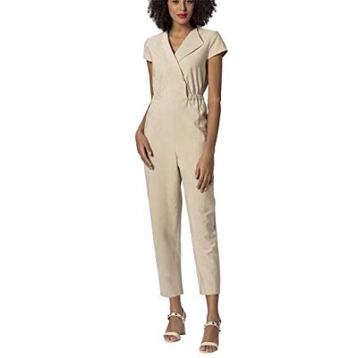 APART Fashion Damjumpsuit, beige (Nude Nude), (tillverkarens storlek: 36) APART Fashion Damjumpsuit, beige (Nude Nude), (tillverkarens storlek: 36)