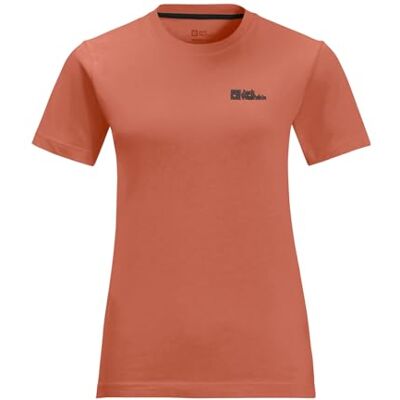 Jack Wolfskin Essential T W T-shirt dam, Varm bärnsten, S Jack Wolfskin Essential T W T-shirt dam, Varm bärnsten, S