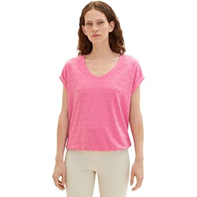 TOM TAILOR Dam 1036776 t-shirt, 31647-Nouveau rosa, 3XL, 31647 – nouveau rosa, 3XL TOM TAILOR Dam 1036776 t-shirt, 31647-Nouveau rosa, 3XL, 31647 – nouveau rosa, 3XL