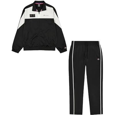 Champion Legacy Modern Sport (220380) Special PolyWarpKnit Semi-dull High-Neck Sport Jumpsuit Sportdräkt, Svart/Vit (NBK/WHT), Herr FW24, Svart/Vit (NBK/WHT), S Champion Legacy Modern Sport (220380) Special PolyWarpKnit Semi-dull High-Neck Sport Jumpsuit Sportdräkt, Svart/Vit (NBK/WHT), Herr FW24, Svart/Vit (NBK/WHT), S