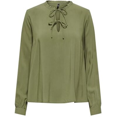 ONLY Onlnova Life Vis L/S Monica Top, Kalamata, M ONLY Onlnova Life Vis L/S Monica Top, Kalamata, M