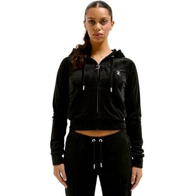 Juicy Couture Madison hoodie, svart, L Juicy Couture Madison hoodie, svart, L