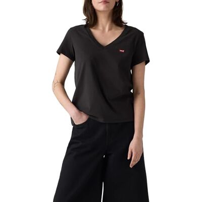Levi's 2pack perfekt vneck t-shirt dam, 2-pack rund hals vit, M Levi's 2pack perfekt vneck t-shirt dam, 2-pack rund hals vit, M