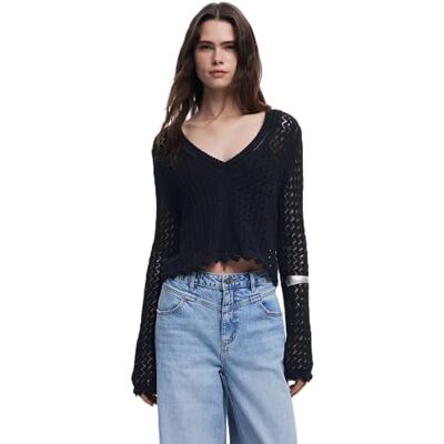Desigual JERS_FLAM, 2000 svart, L, svart, L Desigual JERS_FLAM, 2000 svart, L, svart, L