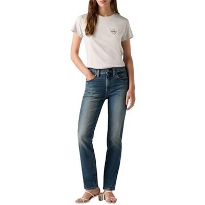Levi's dam Jeans 724 High Rise Straight, Ankeltid, 31W / 34L Levi's dam Jeans 724 High Rise Straight, Ankeltid, 31W / 34L