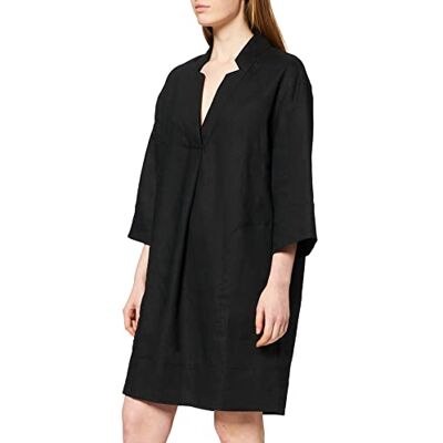 Noa Noa Noa Essential Linen tunika dam, svart, 36 Noa Noa Noa Essential Linen tunika dam, svart, 36