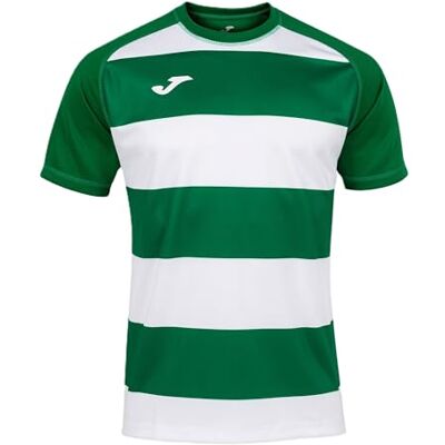 Joma 6XS-5XS T-tröja Kortärmad prorugby II, Unisex-vuxen, Grön-Vit Joma 6XS-5XS T-tröja Kortärmad prorugby II, Unisex-vuxen, Grön-Vit