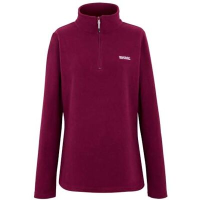 Regatta Dam Sweethart halv dragkedja fleece lätt snabbtorkande vinterlager topp Regatta Dam Sweethart halv dragkedja fleece lätt snabbtorkande vinterlager topp
