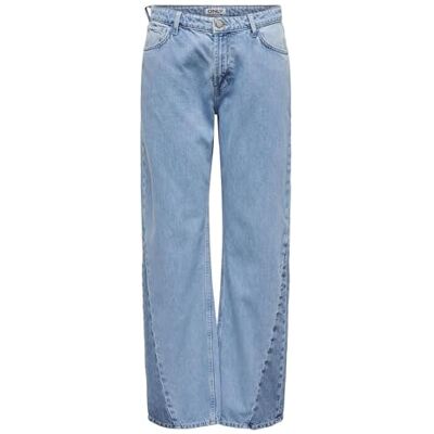 ONLY dam Byxor Onlcobain Reg Wide Colour Bl Dnm Cro ONLY dam Byxor Onlcobain Reg Wide Colour Bl Dnm Cro