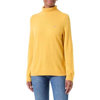 GANT Extrafin lammull rullkrage, Faded Sunset, M GANT Extrafin lammull rullkrage, Faded Sunset, M