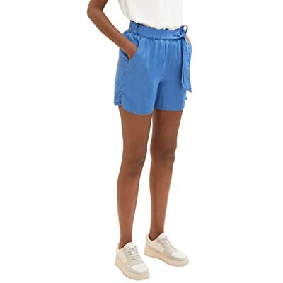 TOM TAILOR Denim dam Bermuda shorts 1035703, 12328 Bright Mid Blue Chambray, XL TOM TAILOR Denim dam Bermuda shorts 1035703, 12328 Bright Mid Blue Chambray, XL