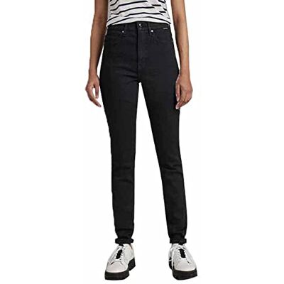 G-STAR RAW Kvinnors G-Star Shape skinny jeans, svart (Pitch Black B964-A810), 25 W/32 L G-STAR RAW Kvinnors G-Star Shape skinny jeans, svart (Pitch Black B964-A810), 25 W/32 L
